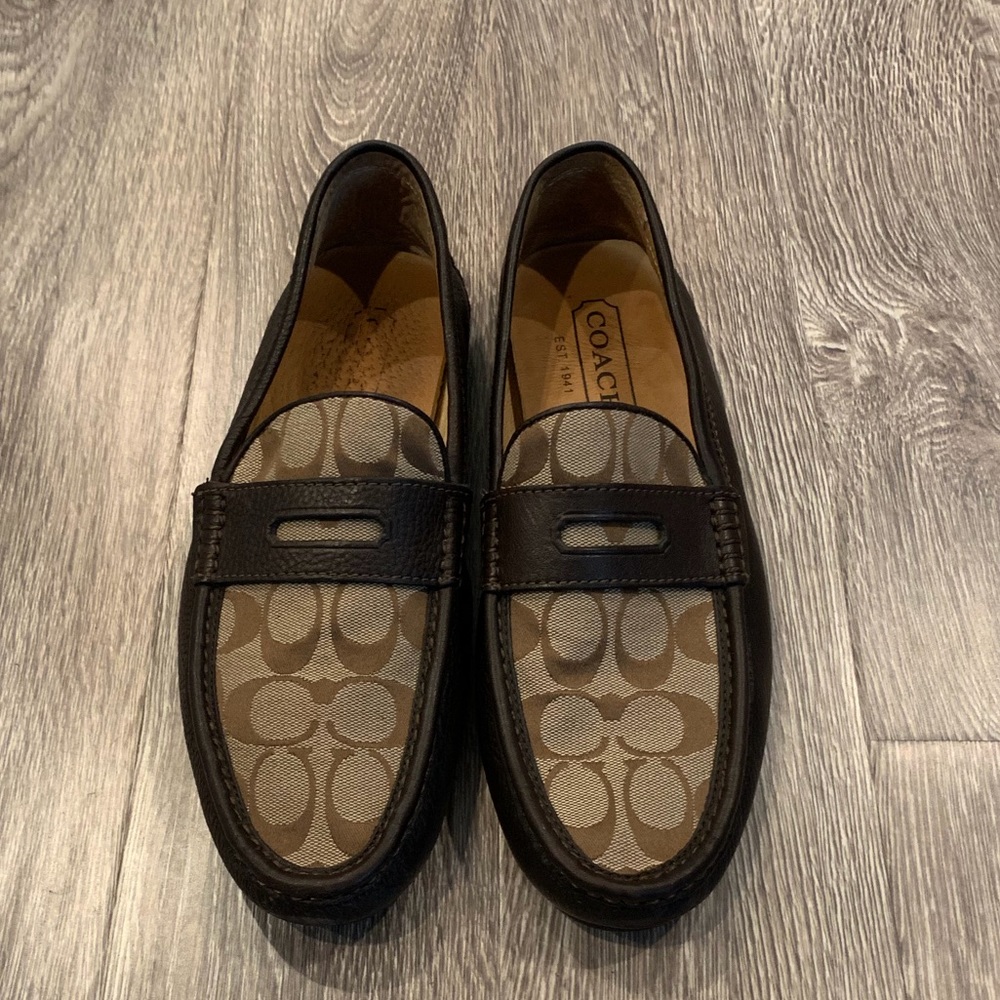 Coach Driver Loafer Shoes
